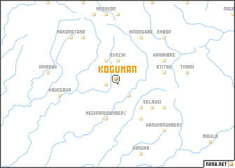 map of Koguman