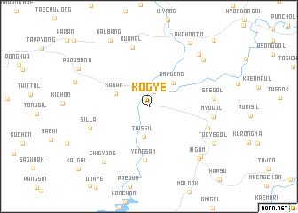 map of Kogye