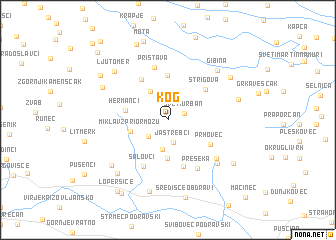 map of Kog