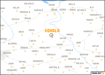 map of Kohala