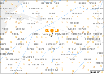 map of Kohāla