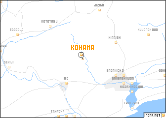 map of Kohama