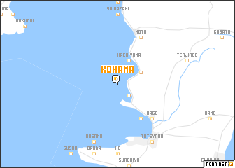 map of Kohama
