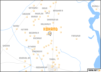 map of Kohand