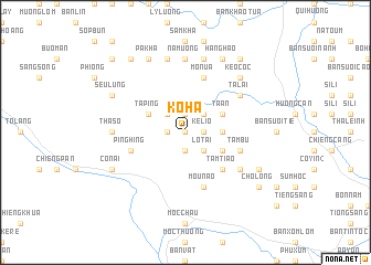 map of Ko Ha