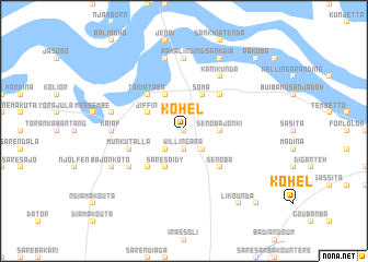 map of Kohel