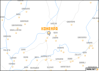 map of Kohempa
