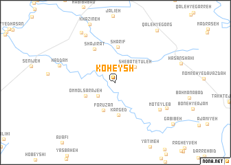 map of Koheysh