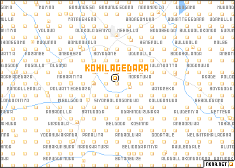 map of Kohilagedara