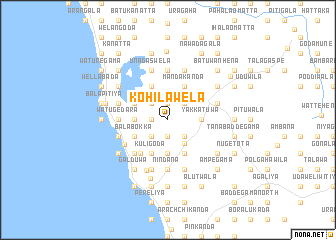 map of Kohilawela