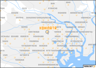map of Kohinata