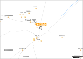 map of Kohing