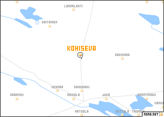 map of Kohiseva