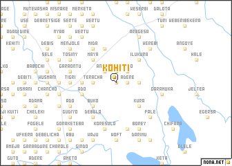 map of Kʼohītī