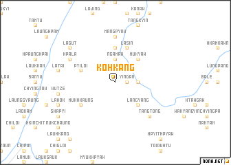 map of Ko-hkang