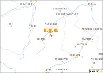 map of Kohlāb