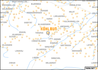 map of Kohlbūn