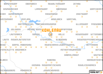 map of Kohlenau