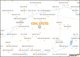 map of Kohlgrund