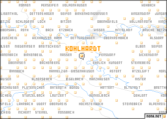map of Kohlhardt