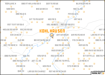 map of Kohlhausen