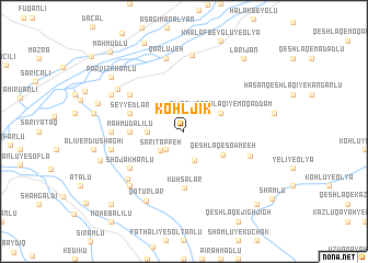 map of Kohl Jīk