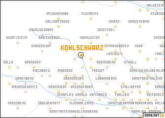 map of Kohlschwarz