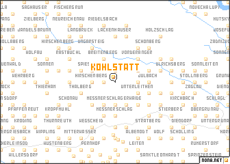 map of Kohlstatt