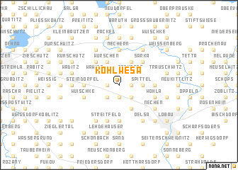 map of Kohlwesa