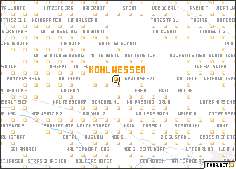 map of Kohlwessen