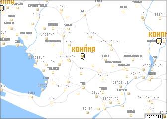 map of Kohnma