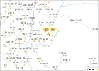 map of Kohnma