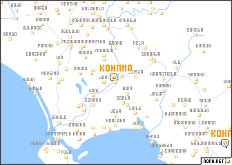 map of Kohnma