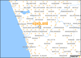 map of Koholana