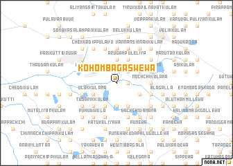 map of Kohombagaswewa