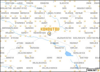 map of Kohoutov
