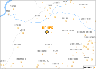 map of Kohra