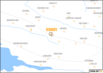 map of Kohrī