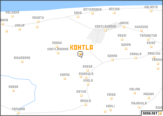 map of Kohtla