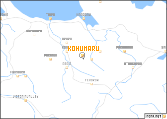 map of Kohumaru