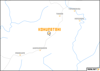 map of Kohuratahi