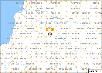 map of K\