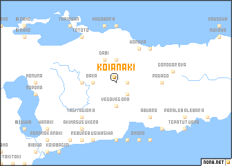 map of Koianaki