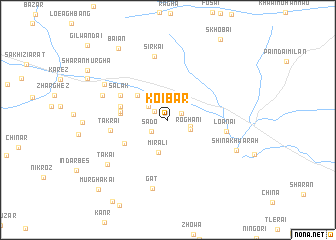 map of Koibār