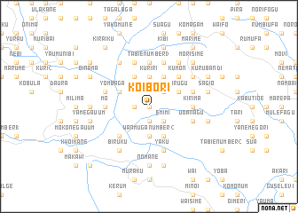 map of Koibori