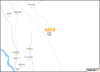 map of Koich