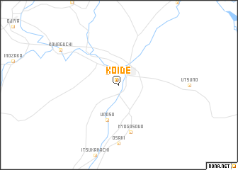 map of Koide