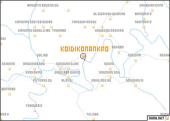 map of Koidikonankro