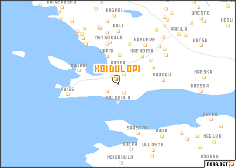 map of Koidu-Lopi