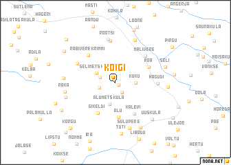 map of Koigi
